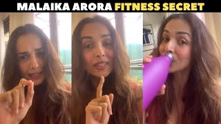 Malaika Arora revels her Fitness SecretMalaika shares how to do simple thing in right way to be fit [upl. by Brenza]