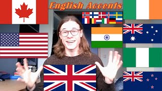 Belgian Guy does 26 Amazing English Accents [upl. by Dulcy]