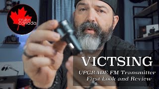 Upgraded VicTsing FM Transmitter for Car Bluetooth with Voice Control [upl. by Idissak]