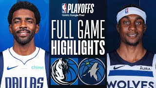 5 MAVERICKS at 3 TIMBERWOLVES  FULL GAME 1 HIGHLIGHTS  May 22 2024 [upl. by Oiratnom467]