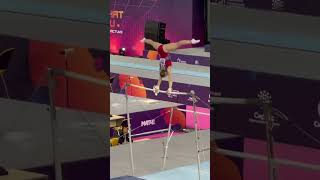 Elena Gerasimova  Stunning Routine on the Uneven Bars [upl. by Lecirg92]