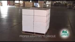 How to Shrink Wrap a Freight Pallet [upl. by Bobina764]