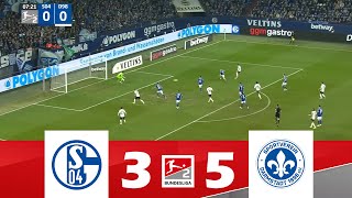 FC Schalke 04 gegen SV Darmstadt 98 35  2 Bundesliga 202425  Spielen Höhepunkte [upl. by Wini]