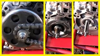 Mini Bike Baja Doodle Bug Clutch Cleaning [upl. by Eecyak]