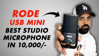 Rode NT USB Mini  Best USB Microphone  Review amp Unboxing  BarsHaiAngaar Giveaway [upl. by Marlen]