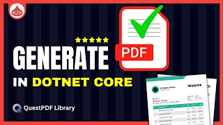 Create Stunning PDF Reports Effortlessly in DotNet Core [upl. by Sirroned]