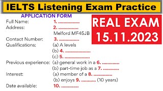 IELTS Listening Practice Test 2023 with Answers  IELTS Listening Practice [upl. by Gnilrets652]