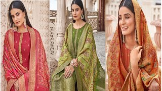 shalika ghazal Vol 2 new Indian katan three piece collection 2024 [upl. by Naleek582]