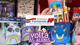 ARMARINHOS FERNANDO✨VOLTA AS AULAS 2024✨SÃO MIGUEL PTA✨TOUR ATUALIZADO✨MATERIAL ESCOLAR [upl. by Hacceber]