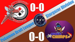 Pokémon Draft League  Pittsburgh Scizors VS Saudas Chimps  S7 W1 Stargazer Div [upl. by Arted632]