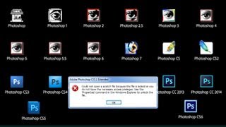 could not initialize Photoshop because an unexpected end of file error was encountered  HeyGlobies [upl. by Latsyek634]