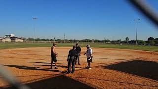 Mercenarias 12u vs FTGU 12u Cotulla tournament [upl. by Yenaffit]