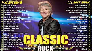 Top 100 Classic Rock All Time 80s 90s💥Best ROCK N ROLL Songs Of The 90s💥Aerosmith ACDC Bon Jovi [upl. by Warga]