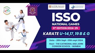 ISSO National Games  Karate  6th Edition  Hosted by The Cathedral and John Connon School [upl. by Ailegnave]