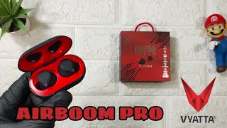 Review Vyatta Airboom Pro S Series  Tws Gaming airboom vyatta [upl. by Nemraciram369]