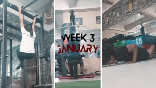 Week 3 of January  Woman Gym Workout [upl. by Feeney]