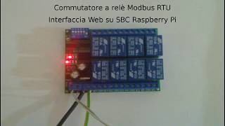 Commutatore Modbus Raspberry Pi [upl. by Mail]