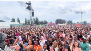 Performance Live Fally ipupa aux ardentes🇧🇪 Liège 2024 [upl. by Mayworm917]