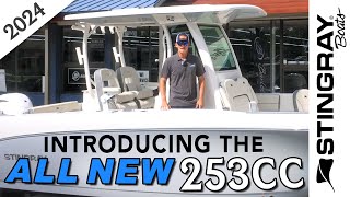 ALL NEW Stingray Boats 253CC  Bluewater Marine Daytona [upl. by Grof811]