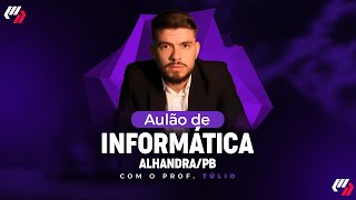 ALHANDRAPB AULÃO DE INFORMÁTICA [upl. by Lynden778]