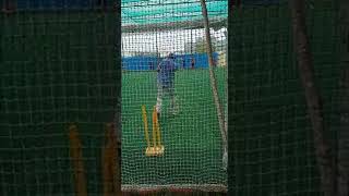 cricket batting balling cricket practice in turf [upl. by Anneliese]