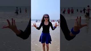 kacha badam dance at Digha💃 gungun কে চ্যালেঞ্জ দিলাম 😜 [upl. by Bronder]