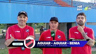 🔵🔴 Nota especial con el cuerpo técnico de Atenas quotPoroquot Aguiar quotCanarioquot Aguiar y quotCocoquot Benia [upl. by Kciredohr]