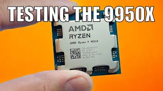 Testing the Ryzen 9 9950X  4K LG Ultra Gear 32GS95UEB [upl. by Milak]