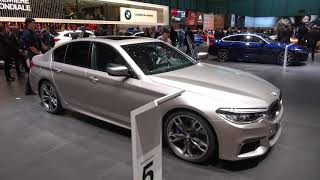 4k BMW M550d Frozen Cashmere Silver Individual [upl. by Innad545]