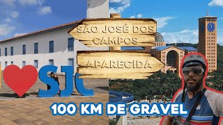 De SÃO JOSÉ para APARECIDA  100 km de GRAVEL [upl. by Adnamahs]