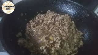 How To Cook Fry Qeema Recipe In Urdu [upl. by Hays]