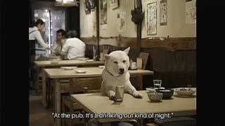 White Family SoftBank Dog CM 097 quotSoapbox Speechquot Japanese Commercial ENG SUB [upl. by Kokaras]