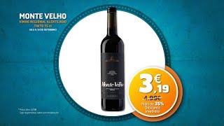 Vinho Tinto Monte Velho só 319€  ELeclerc Portugal [upl. by Felike949]