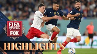 France vs Denmark Highlights  2022 FIFA World Cup [upl. by Naivaf]