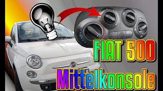 Fiat 500 312 Mittelkonsole Beleuchtung erneuern  DIY  Boxenstopp [upl. by Zavala196]