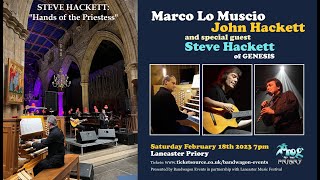 Steve Hackett Marco Lo Muscio John Hackett TRIO quotHands of the Priestessquot Live in Lancaster 2023 [upl. by Lah]