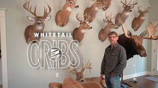 Whitetail Cribs Home Tour Stacked with Ohio Giant Bucks [upl. by Calder]