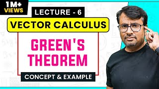 Vector Calculus  Greens Theorem  Example and Solution by GP Sir [upl. by Elsa432]