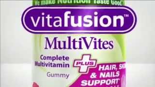 TV Spot  VitaFusion  We Make Nutrition Taste Good  Multi Vites Complete Gummy Vitamin [upl. by Mateusz26]