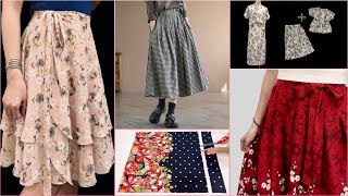 ✅5 beautiful and easytosew skirt styles you shouldnt miss [upl. by Eadrahs]