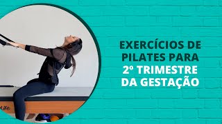 Exercícios de Pilates para Gestantes como trabalhar com alunas no 2º Trimestre da Gestação [upl. by Aicen]