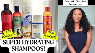 The BEST Shampoos For Dry Natural Hair For Both Low amp High Porosity [upl. by Mooney]