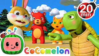 The Tortoise and the Hare  CoComelon  Sing Along  Nursery Rhymes and Songs for Kids [upl. by Leede564]