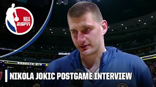 Nikola Jokic isn’t sure he had enough of a break after Nuggets return  NBA on ESPN [upl. by Kin]