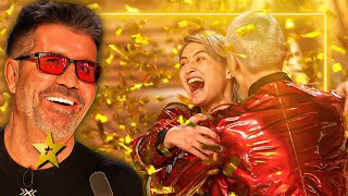 MINDBLOWING Dance Audition Wins Simon Cowells Golden Buzzer on Britains Got Talent [upl. by Nitsrek]