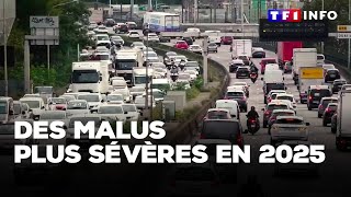 Malus plus sévères en 2025  mauvaise nouvelle pour les automobilistes [upl. by Beard]