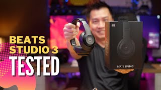 WORTH IT IN 2023 UNBOX amp SOUND TEST Beats Studio3 Wireless Noise Cancelling [upl. by Harpole16]