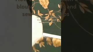 How to cut and stitch a blouse and sewing tips tricks بلاووز کو کیسے کٹ کرتے ہیں [upl. by Veneaux912]