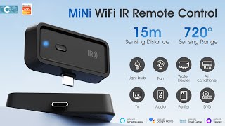 IR Remote Control Universal WiFi Infrared Remote Controller For TV Air Conditioner with Alexa Google [upl. by Inotna167]