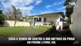 Casa a venda em Peruíbe bairro Centro  Regina Guerreiro Imóveis [upl. by Buell]